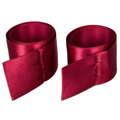 Bondara Romp Burgundy Silky Restraints