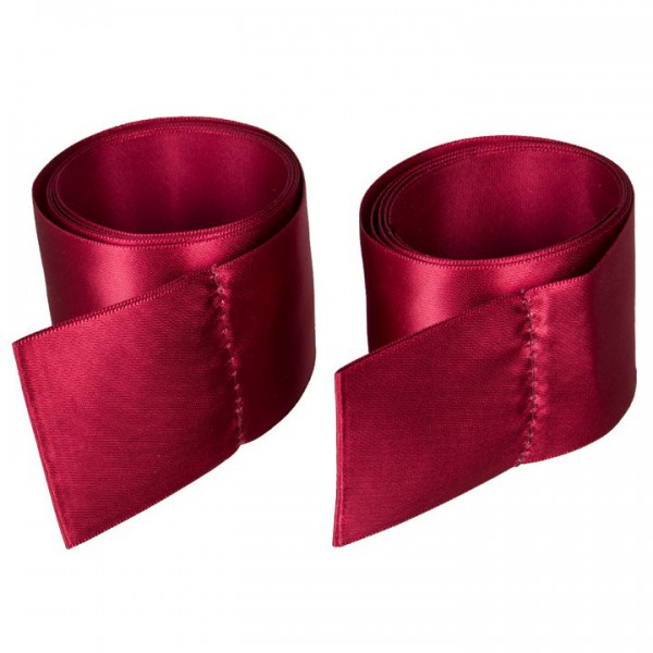 Bondara Romp Burgundy Silky Restraints
