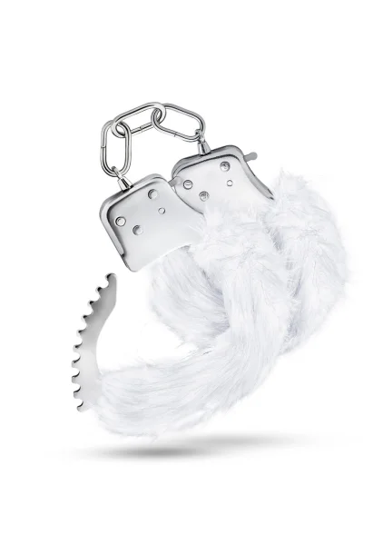 Temptasia - Plush Fur Cuffs - White