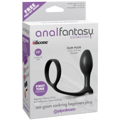 Ass Gasm Cock Ring Beginners Plug