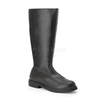 CAPTAIN 100 Pirate Captain MEN S BLK PU Knee BT