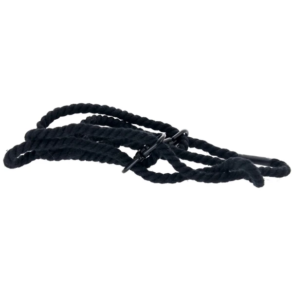 Merci Restrain Hemp Wrist/Ankle Cuffs in Black — image 6 of 6