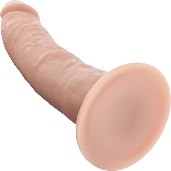 Dr. Skin 7 Inch Basic Realistic Dildo With Suction Cup by Blush - Vanilla