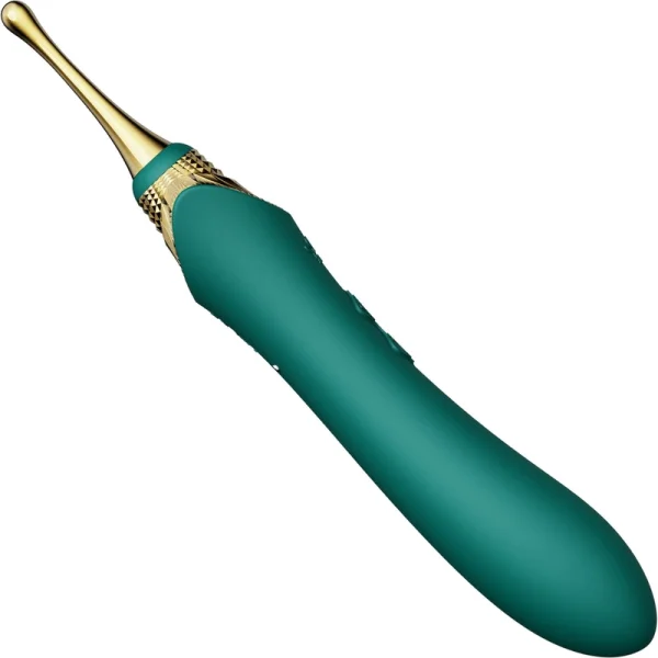 Bess Clit Massager in Turquoise Green by Zalo