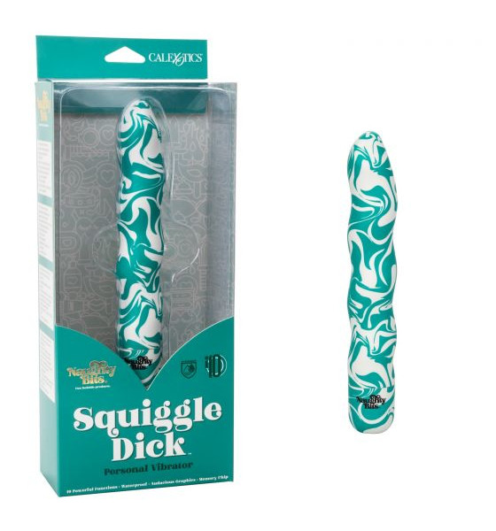 Naughty Bits Squiggle Dick Personal Vibrator