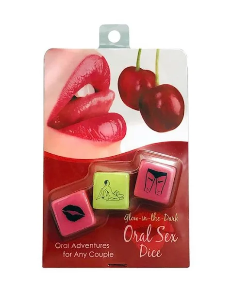 Glow-in-the-dark Oral Sex Dice