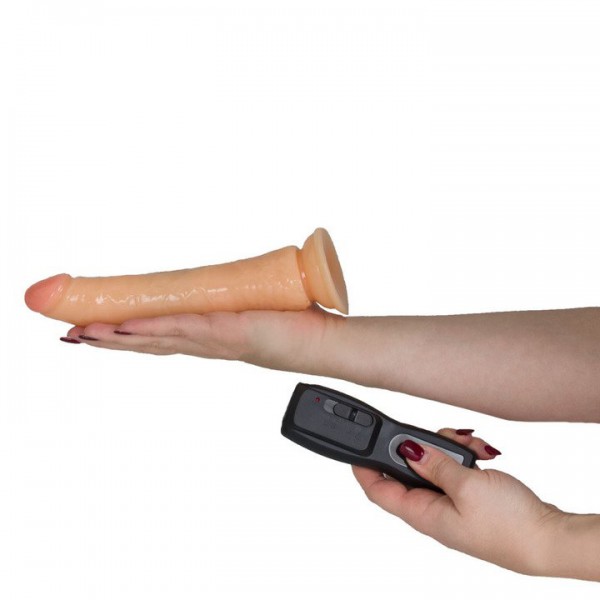 Bondara 3 Function Remote Realistic Slim Vibrating Dildo – 8 Inch — image 4 of 5