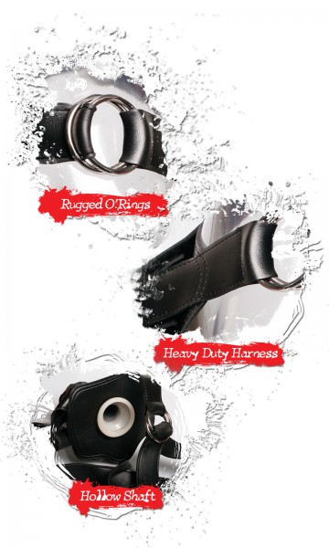 Hollow Strap-On - Black