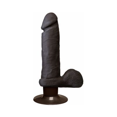 The Vibro Realistic Cock UR3 Vibrator 6 Inch Brown