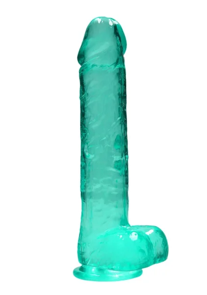 RealRock Realistic Dildo with Balls - 10" — image 5 of 19