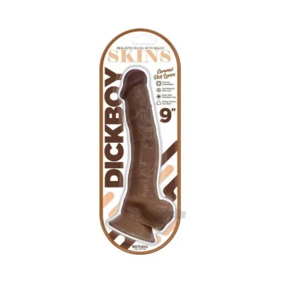 Dickboy Skins Dildo 9 In Caramel Lovers