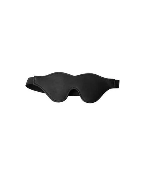 Black Fleece Lined Blindfold