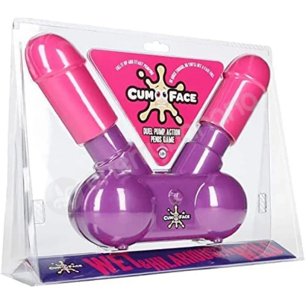 Cum Face Duel Pump Action Penis Game