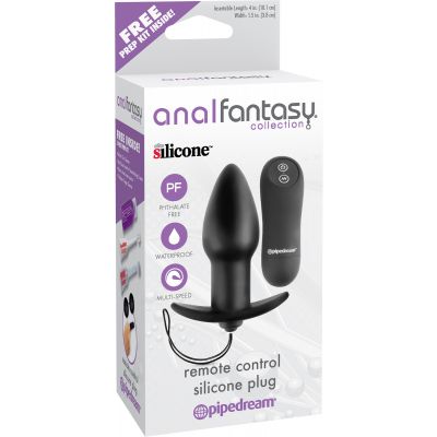 Remote Control Silicone Butt Plug