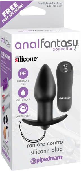 Remote Control Silicone Butt Plug