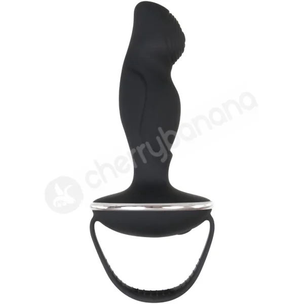 Zero Tolerance The Handyman Black Vibrating Soft & Squishy Anal Plug With Remote