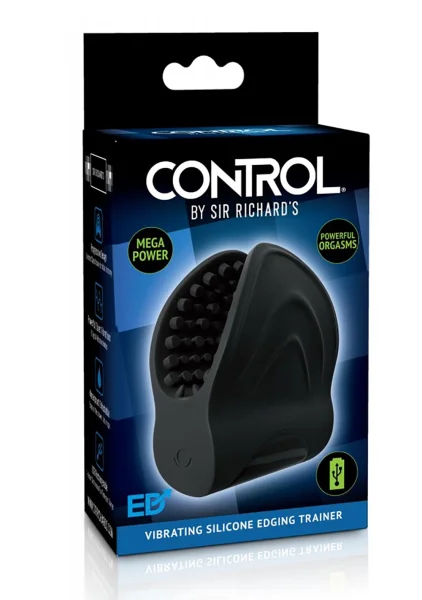 Control by Sir Richard's Vibrating Silicone Edging Trainer Penis Vibrator