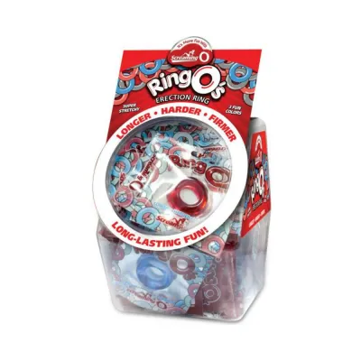 Screaming O RingO Fishbowl Display 36 Cock Rings