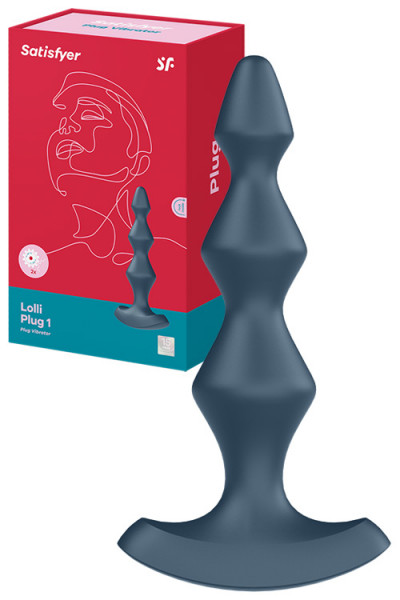 Satisfyer 5.5" Lolli Plug 1 Vibrating Butt Plug