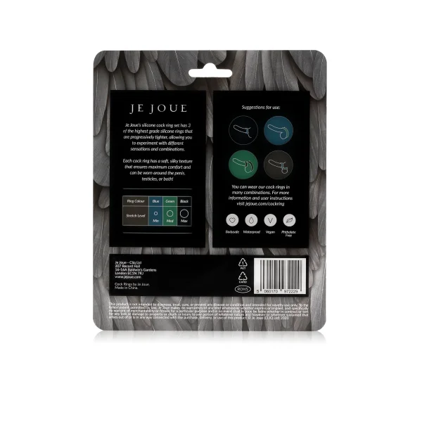 Je Joue Silicone Ring Set