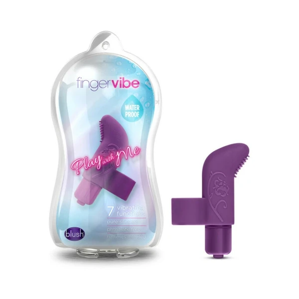 Blush Silicone Finger Vibe