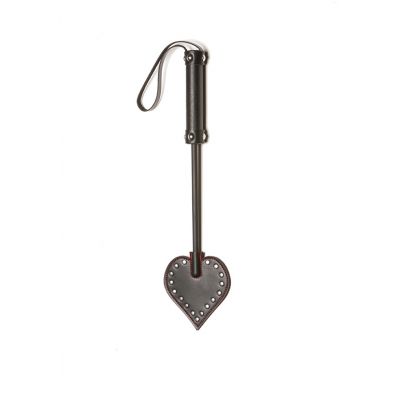 X Play spade crop Black Spanking Paddles
