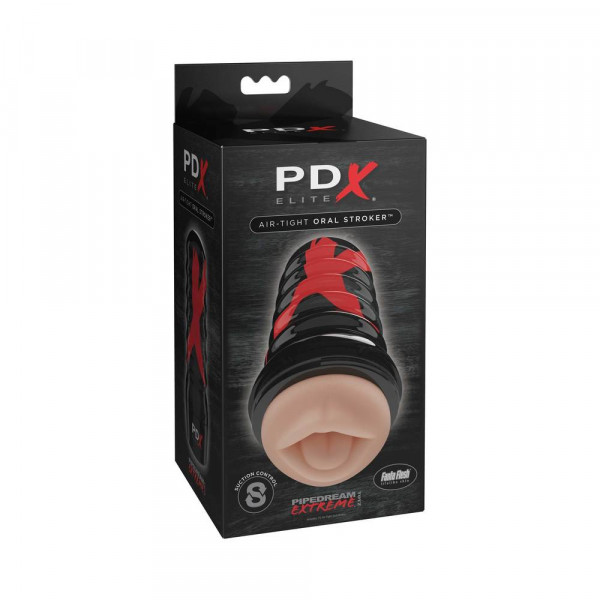 PDX Elite Air Tight Oral Stroker Beige — image 6 of 14