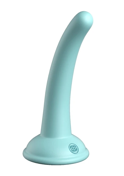 Dillio Platinum Curious Five Silicone 5" Suction Cup Dildo - Lavender