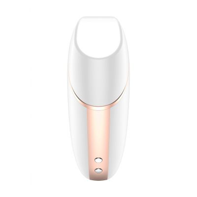 Love Triangle Air Pulse Stimulator Vibration White Best Clitoral Stimulator