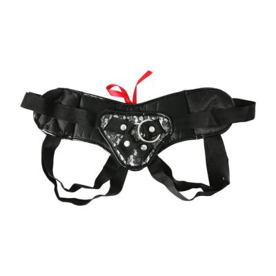 Sportsheets Plus Size Grey and Black Lace Harness