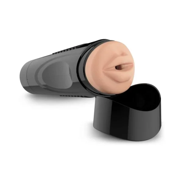 Slt Self Lubrication Easy Grip Masturbator Xl Oral - Flesh — image 6 of 9