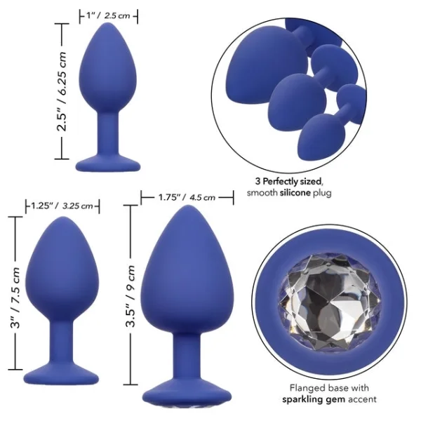 Calexotics Cheeky Gems Anal Kit — image 9 of 25