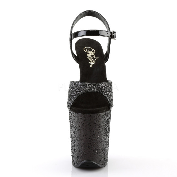 8 inches Heel, 4 inches PF Glitter Ankle Strap Sandal — image 22 of 25