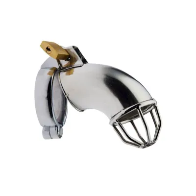 Kinki Tube Chastity Cage 40mm Silver 40mm