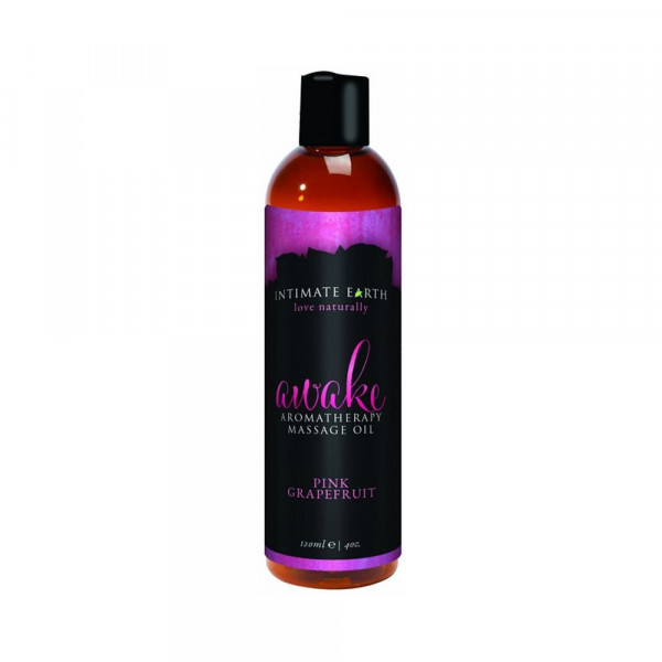 Intimate Earth Awake Massage Oil 4oz