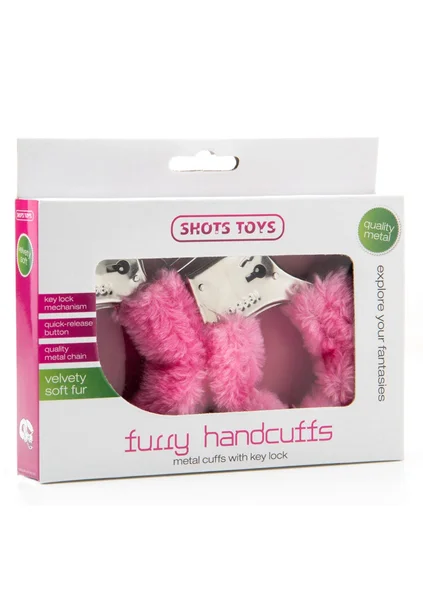 Furry Handcuffs - Pink — image 7 of 7