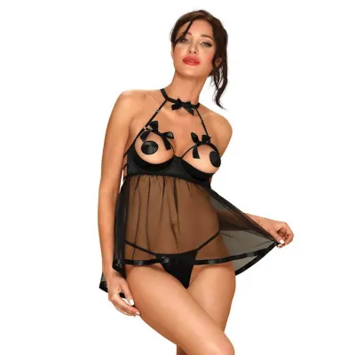 Obsessive Delishya Babydoll Black S m