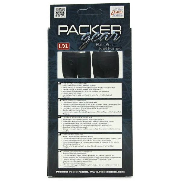 Packer Gear Black Boxer Brief Harness — image 14 of 15