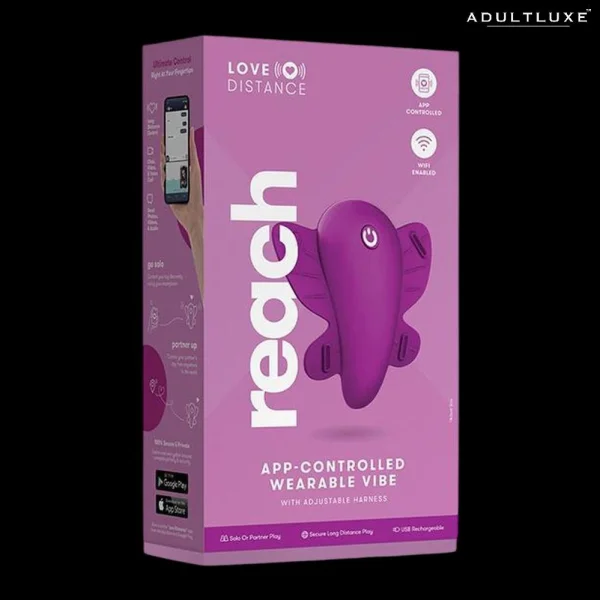 Love Distance Reach Wearable App Controlled Vibrator