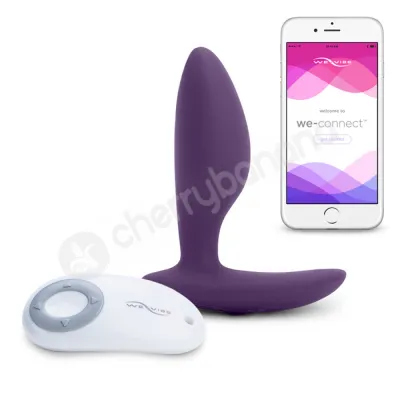 We Vibe Ditto Remote App Controlled Purple Butt Plug