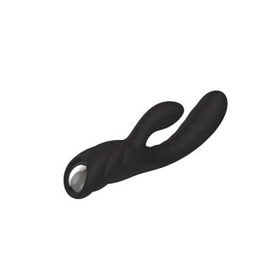 Pure Heating Rabbit Vibrator Black