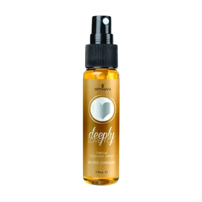 Deeply Love You Throat Relaxing Spray Salted Caramel 1 Fl Oz