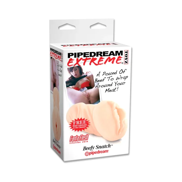 Beefy Snatch Pussy Masturbator Beige — image 6 of 9