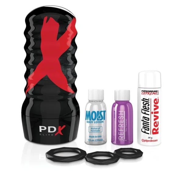 PDX ELITE AIR TIGHT ORAL STROKER