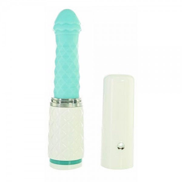 BMS Pillow Talk Feisty Self Thrusting Vibrator, Soft Silicone with Suction Cup