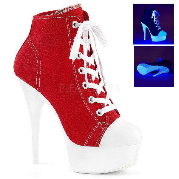6 inches Heel, 1 3/4 inches PF Sneaker, Side Zip — image 9 of 20