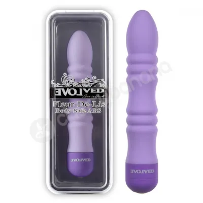 Fleur De Lis Desire Purple Vibrator