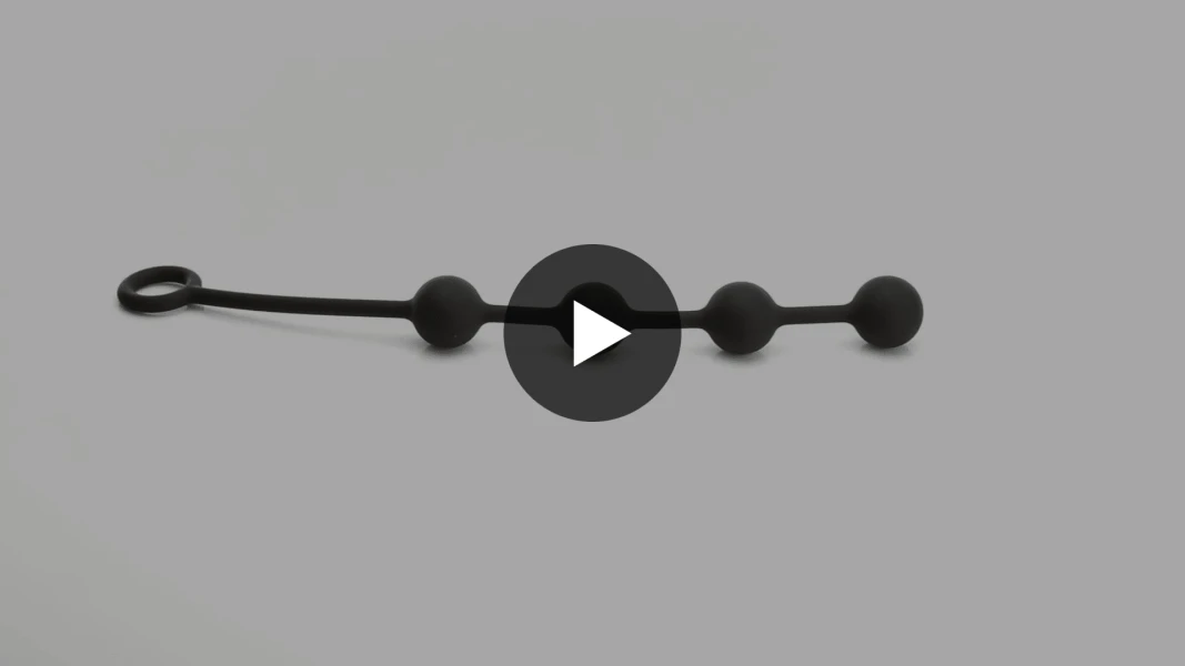 Silicone Anal Beads - Medium
