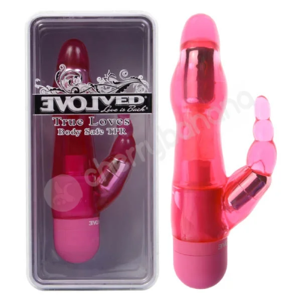 True Love Sweet Cheeks Pink Vibrator