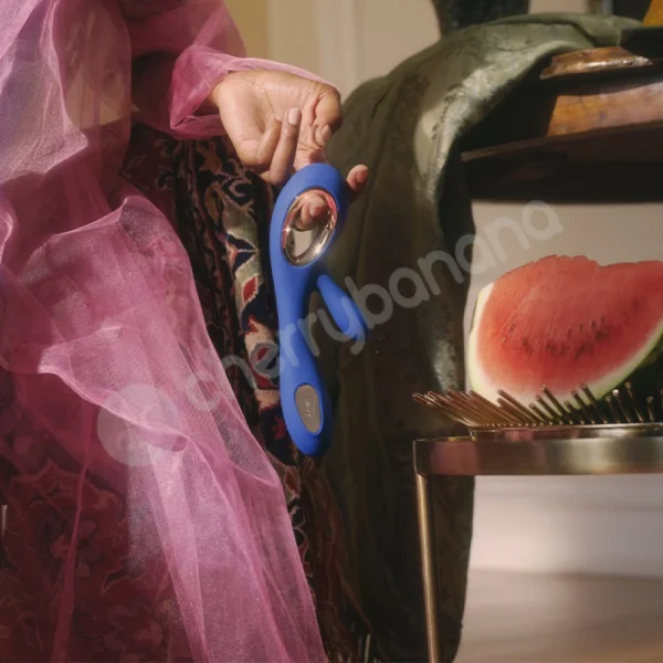 Lelo Soraya Wave Midnight Blue 8 Function Luxury Rabbit Vibrator